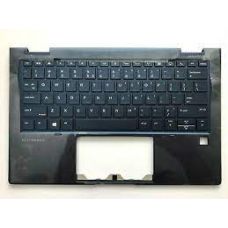 HP Bezel Keyboard Palmrest US EliteBook Dragonfly Backlit L74117-001